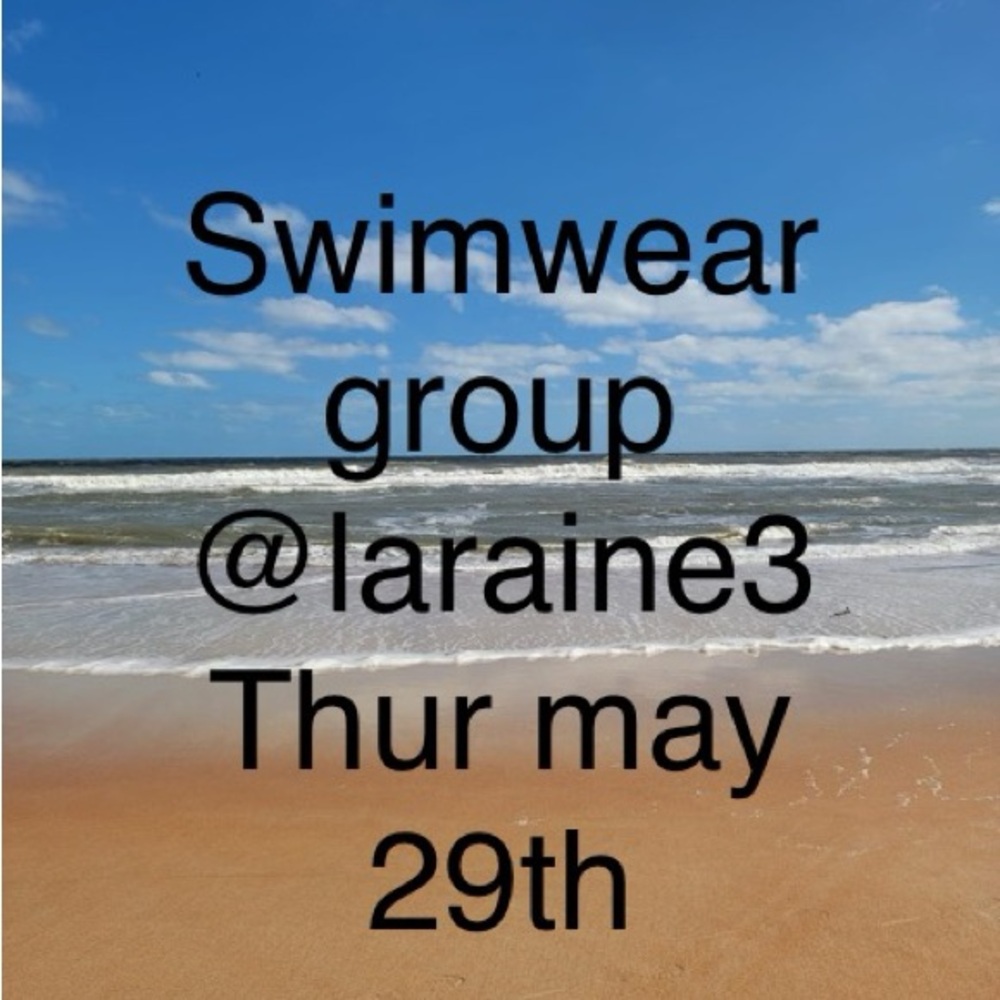 Thursday May 29th swimwear share group